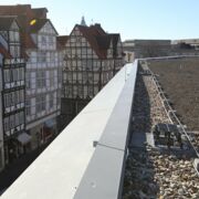 Flachdach Aussicht Stadtkern